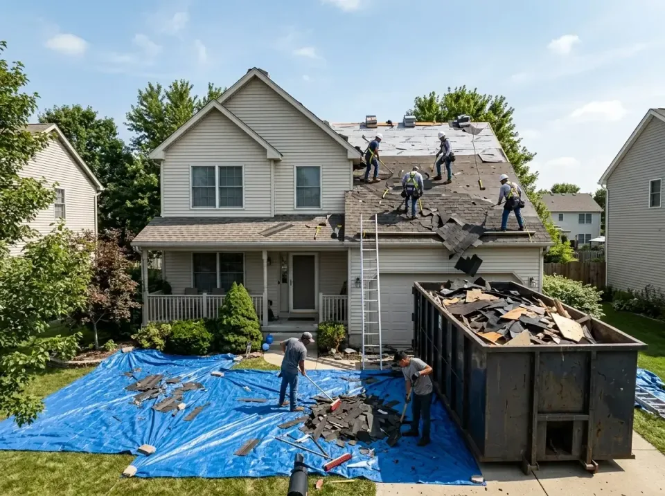 roof-replacement-debris-remova-004 — frequently asked questions, Cheapest Dumpster Rentals in Centralia, IL